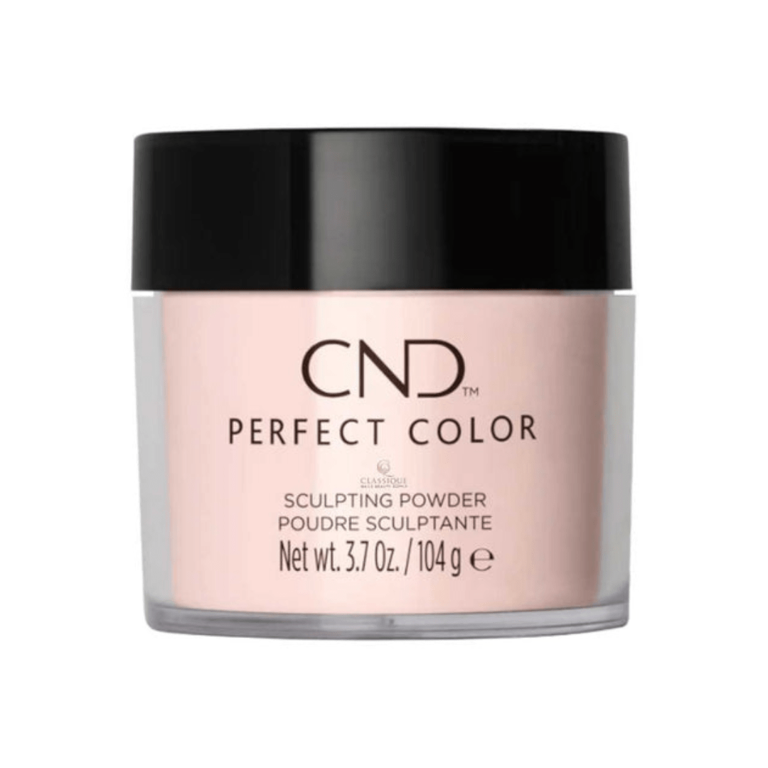 CND Perfect Color Acrylic Powder Sculpting Powder Light Peachy Pink (3.7 oz)