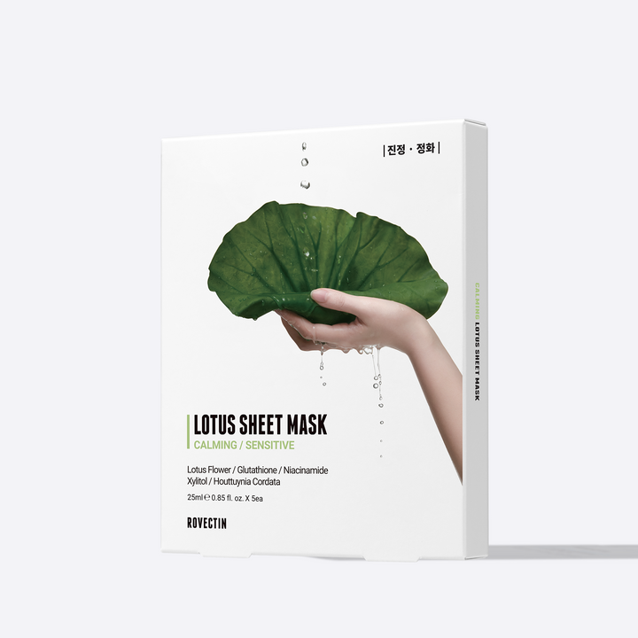 ROVECTIN Calming Lotus Sheet Mask (25mL*5ea)