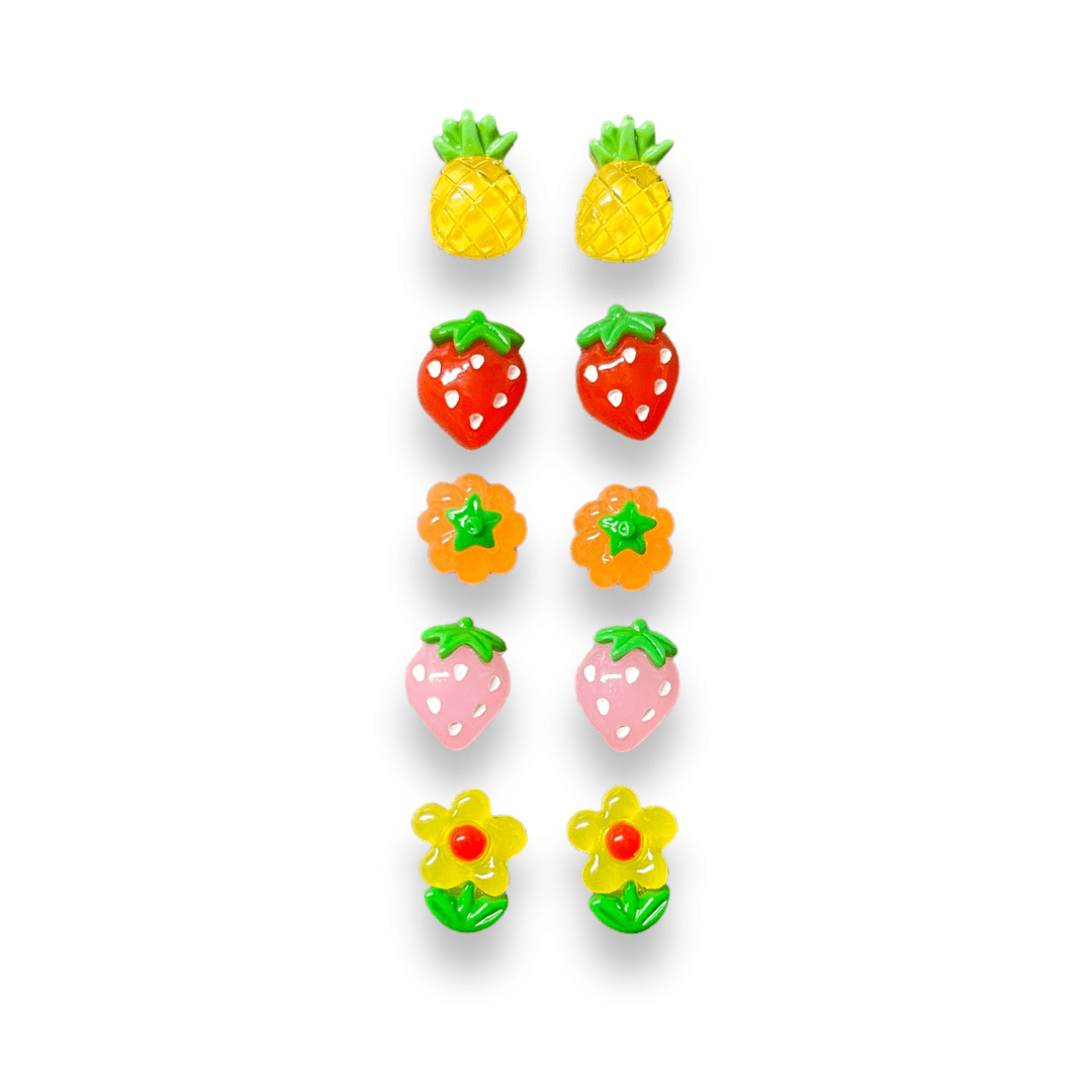 JNBS Nail Charm Kawaii Fruits & Blooms 7183