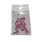 JNBS Nail Charm Halloween Red Skull (20pcs/bag) (8811)