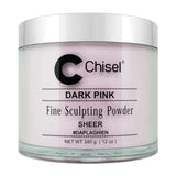 Chisel Nail Art Dipping Powder Dark Pink