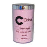 Chisel Nail Art Dipping Powder Dark Pink