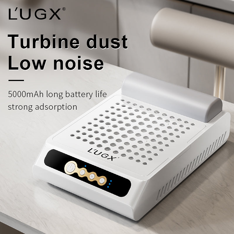 L'UGX LG618S Rechargeable Brushless Nail Dust Collector | Professional Vacuum