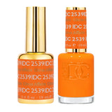 DND DC Duo Gel Matching Color 2539 Citrus Affairs