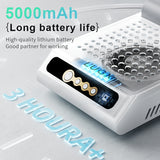 L'UGX LG618S Rechargeable Brushless Nail Dust Collector | Professional Vacuum