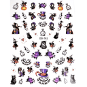 JNBS Nail Sticker Halloween Spooky