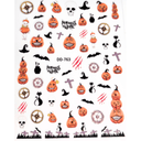 JNBS Nail Sticker Halloween Pumpkin