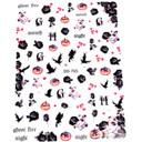JNBS Nail Sticker Halloween Pumpkin