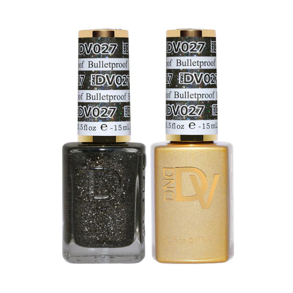 DND DIVA Duo Gel Matching Color 027 Bulletproof