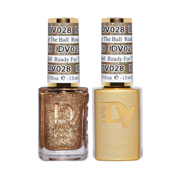 DND DIVA Duo Gel Matching Color 028 Ready For The Ball