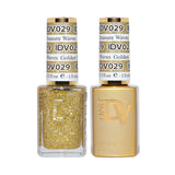 DND DIVA Duo Gel Matching Color 029 Golden Treasure Waves