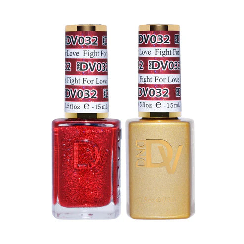 DND DIVA Duo Gel Matching Color 032 Fight For Love