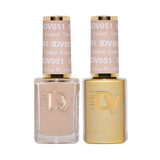 DND DIVA Duo Gel Matching Color 051 Toasted