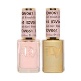DND DIVA Duo Gel Matching Color 061 French Girl
