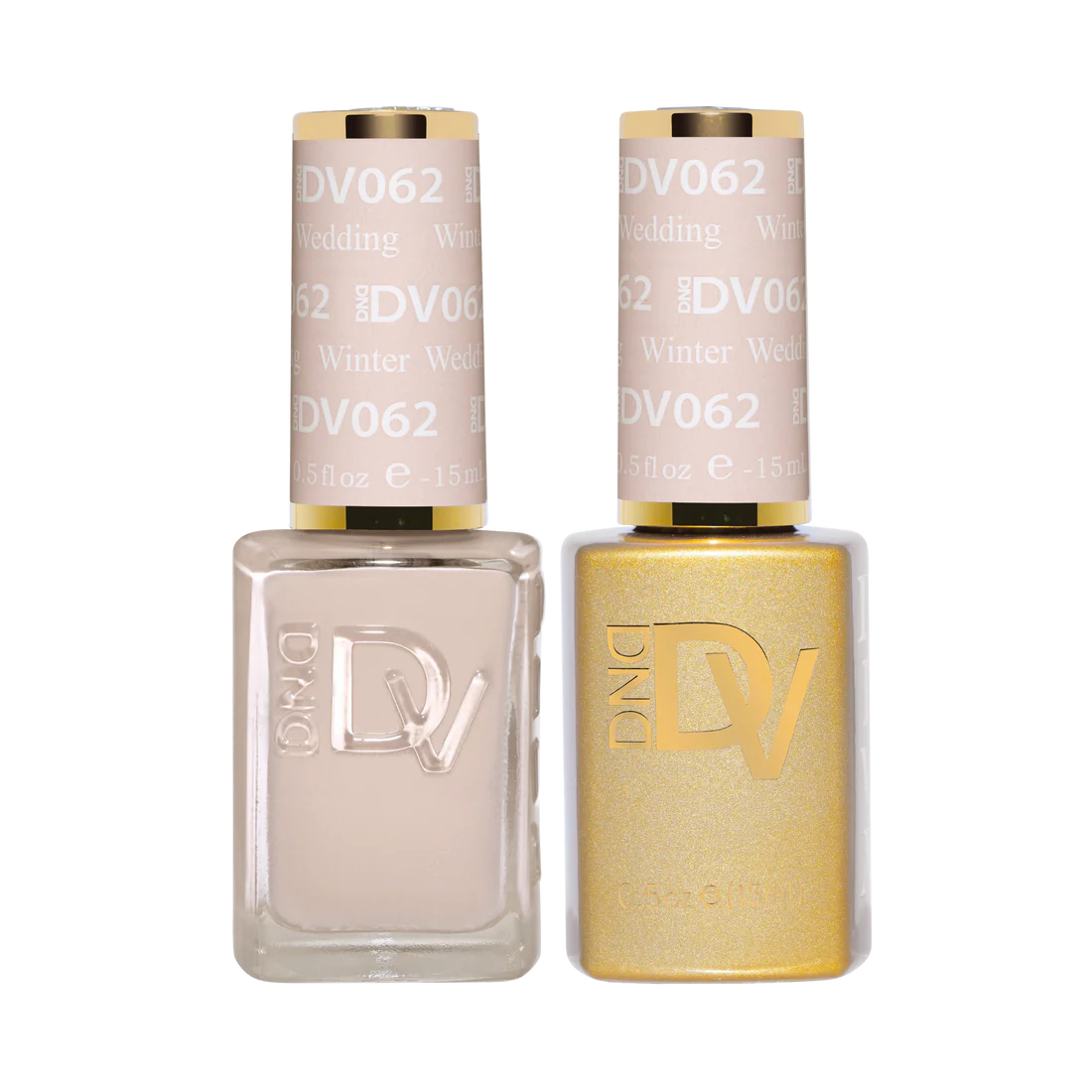 DND DIVA Duo Gel Matching Color 062 Winter Wedding