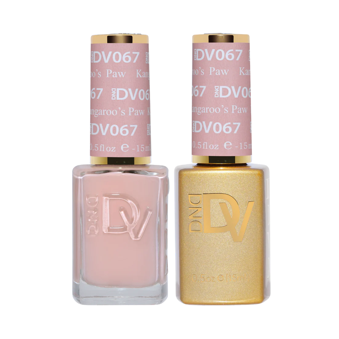DND DIVA Duo Gel Matching Color 067 Kangaroo’s Paw