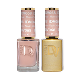 DND DIVA Duo Gel Matching Color 068 Mauve Nude