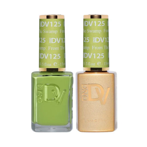 DND DIVA Duo Gel Matching Color 125 From the Swamp