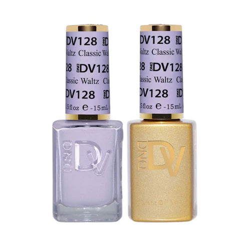 DND DIVA Duo Gel Matching Color 128 Classic Waltz