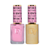 DND DIVA Duo Gel Matching Color 136 Candy Coated