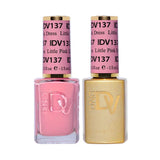DND DIVA Duo Gel Matching Color 137 Little Pink Dress