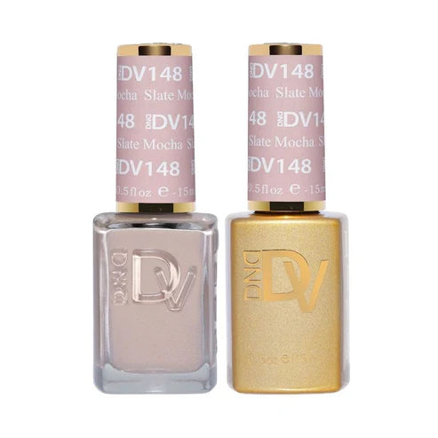 DND DIVA Duo Gel Matching Color 148 Slate Mocha