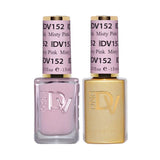 DND DIVA Duo Gel Matching Color 152 Misty Pink