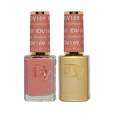DND DIVA Duo Gel Matching Color 169 Dramatic Persimmon