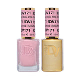 DND DIVA Duo Gel Matching Color 171 Bella Pink