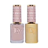 DND DIVA Duo Gel Matching Color 179 Dusty Mauve