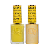 DND DIVA Duo Gel Matching Color 203 Mimosa