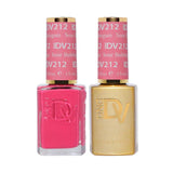 DND DIVA Duo Gel Matching Color 212 Sour Bubblegum