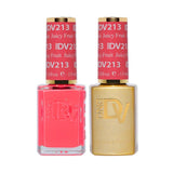 DND DIVA Duo Gel Matching Color 213 Juicy Fruit