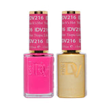 DND DIVA Duo Gel Matching Color 216 Tropic Like It’s Hot