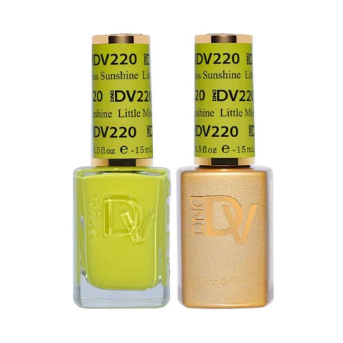DND DIVA Duo Gel Matching Color 220 Little Miss Sunshine