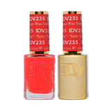 DND DIVA Duo Gel Matching Color 235 “Sorry There Was Traffic”