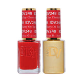 DND DIVA Duo Gel Matching Color 249 Red-Y Or Not
