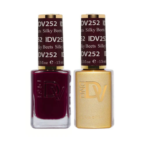 DND DIVA Duo Gel Matching Color 252 Silky Beets