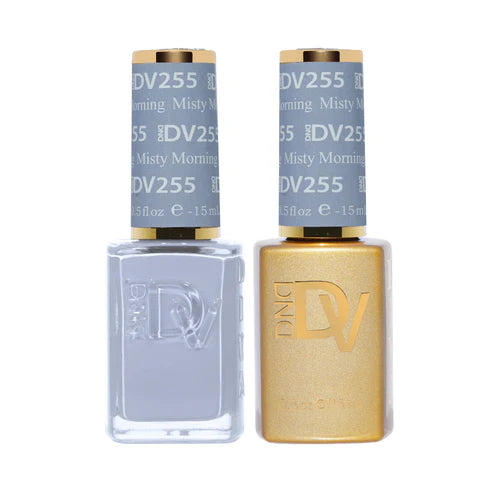 DND DIVA Duo Gel Matching Color 255 Misty Morning