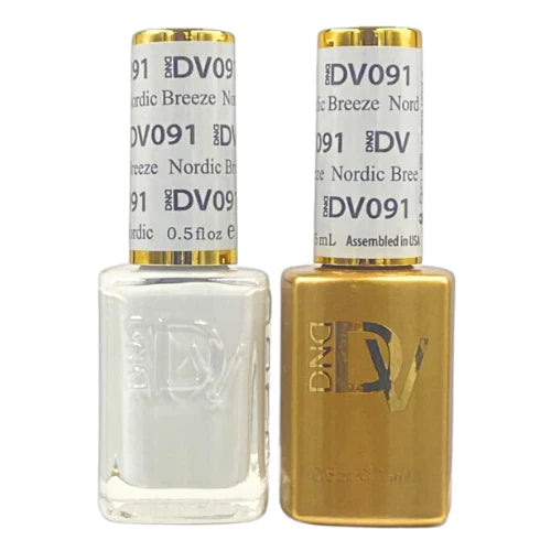 DND DIVA Duo Gel Matching Color 091 Nordic Breeze