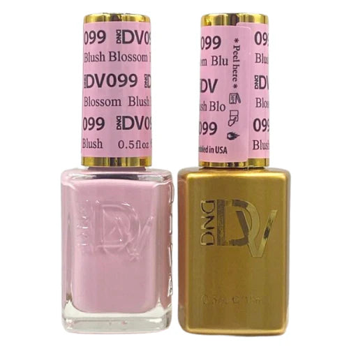 DND DIVA Duo Gel Matching Color 099 Blush Blossom
