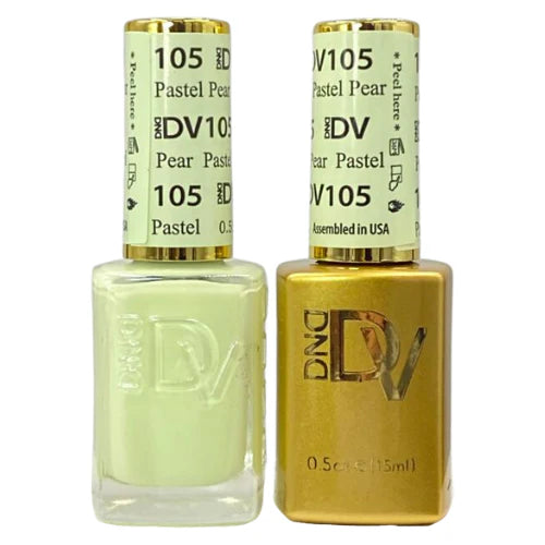 DND DIVA Duo Gel Matching Color 105 Pastel Pear