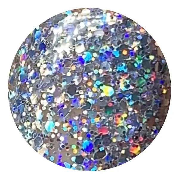 DND DIVA Duo Gel Matching Color 022 Glimmer Galaxy