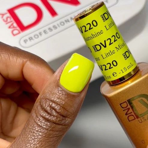 DND DIVA Duo Gel Matching Color 220 Little Miss Sunshine