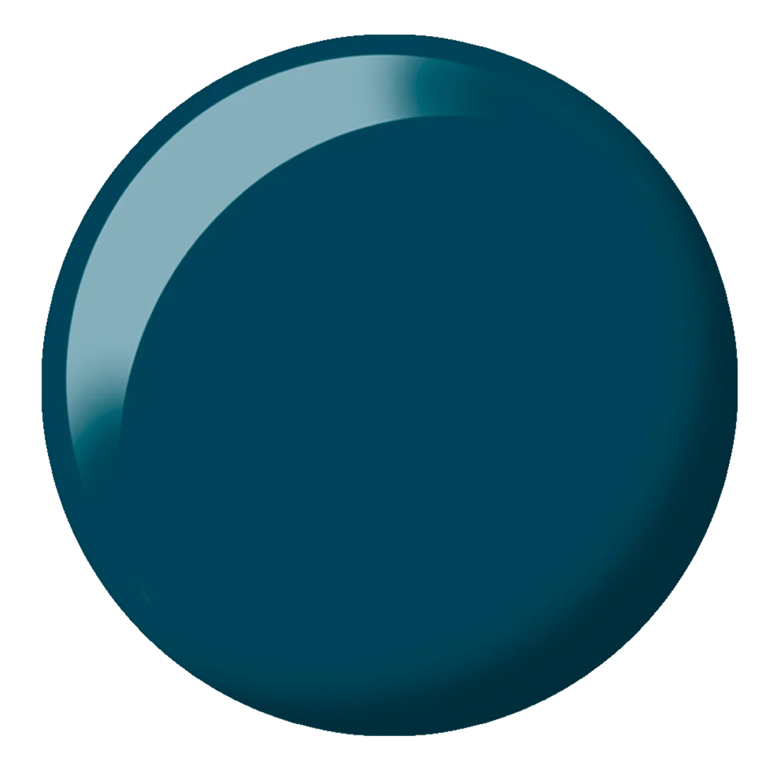 DND DIVA Duo Gel Matching Color 245 Teal Treasures