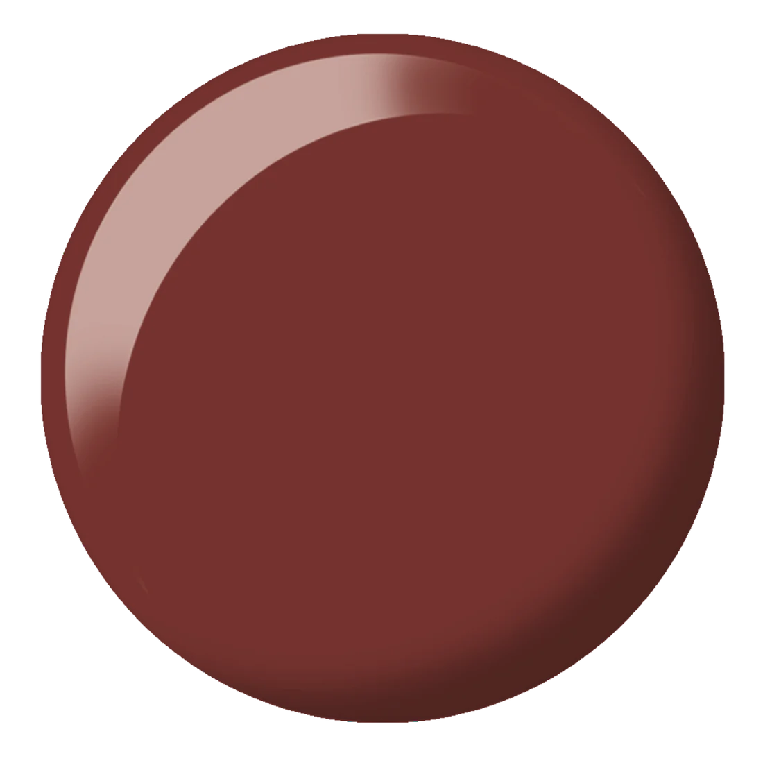 DND DIVA Duo Gel Matching Color 251 Chocolate Red