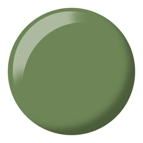 DND DIVA Duo Gel Matching Color 284 Olive Green