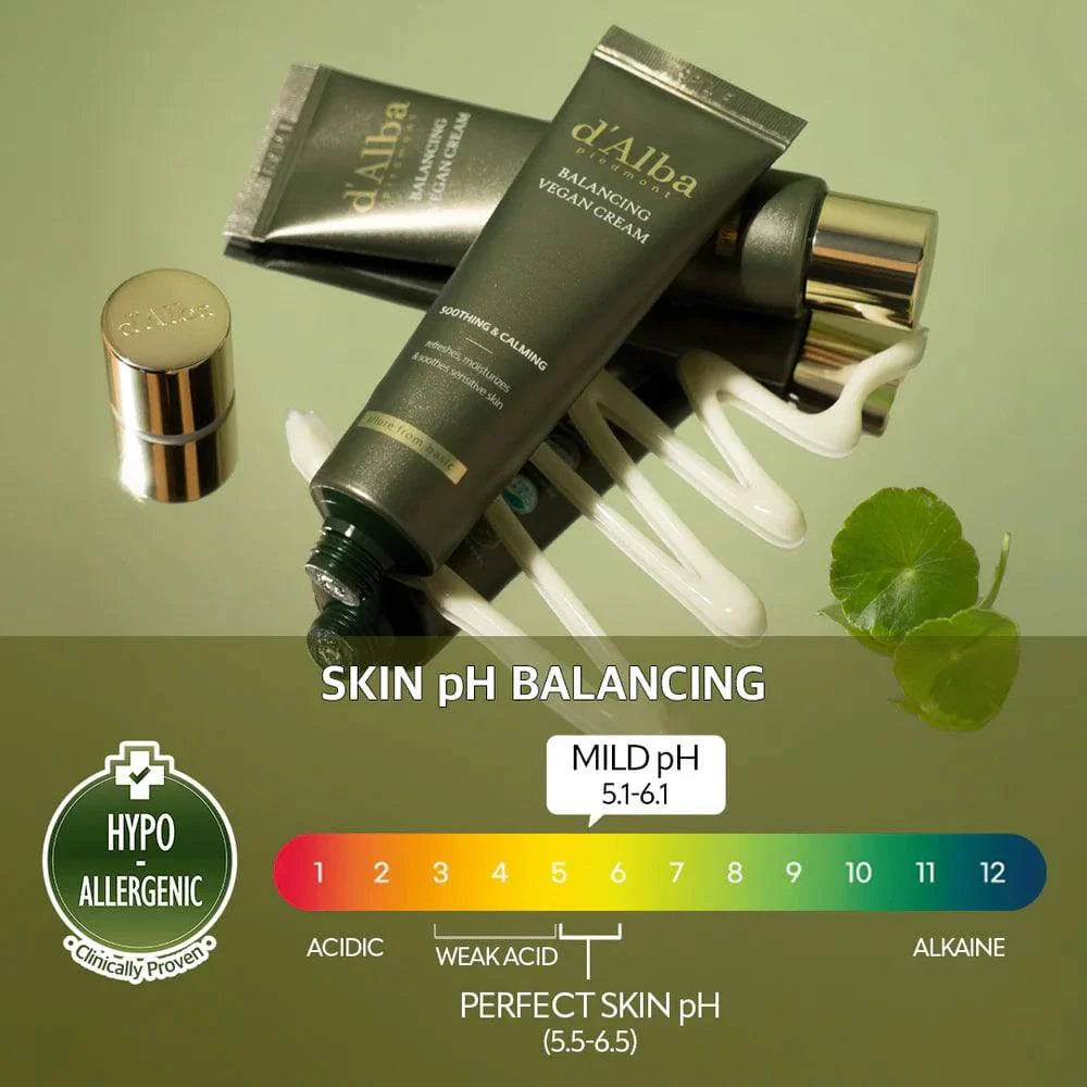 D'ALBA Mild Skin Balancing Vegan Cream 55mL