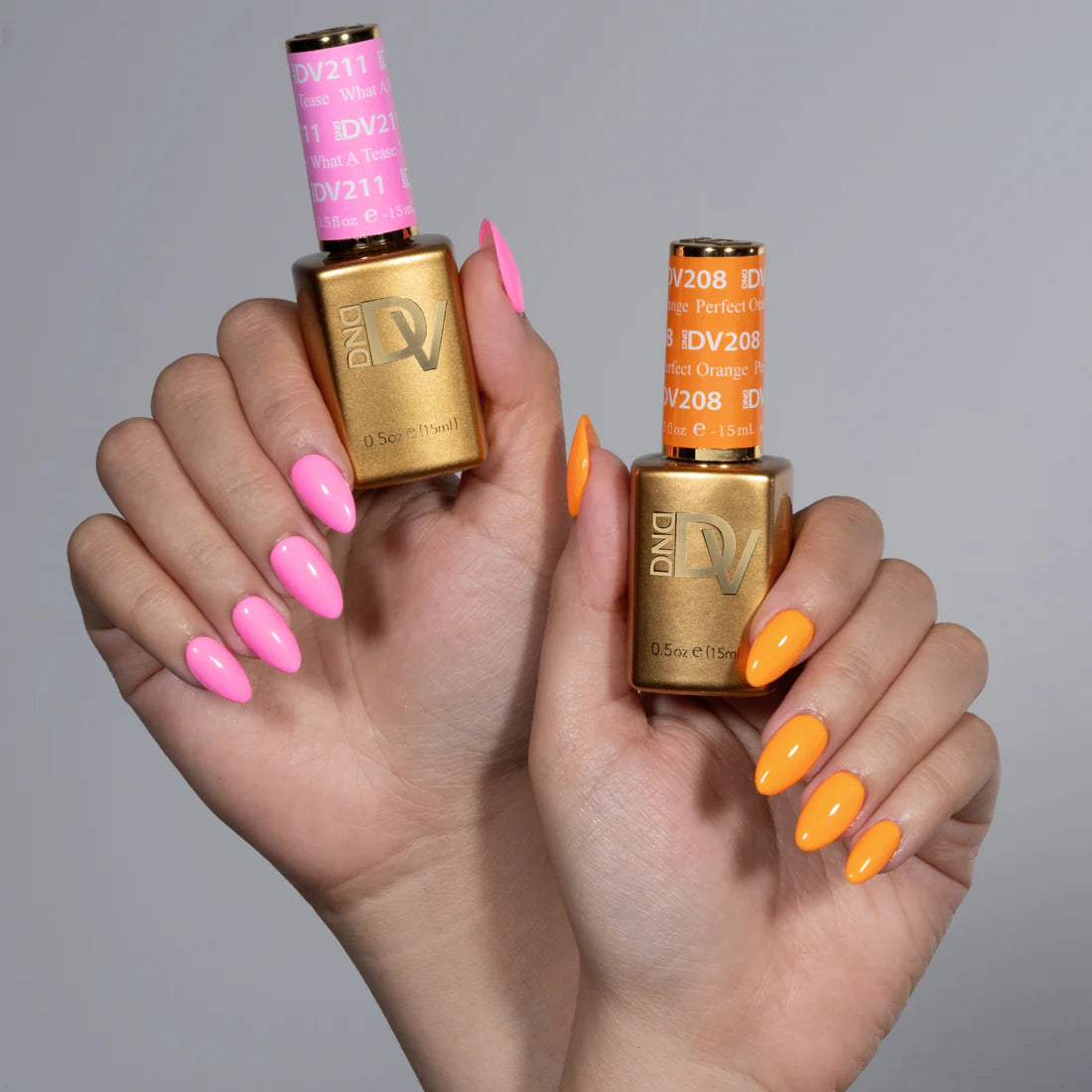 DND DIVA Duo Gel Matching Color 211 What A Tease