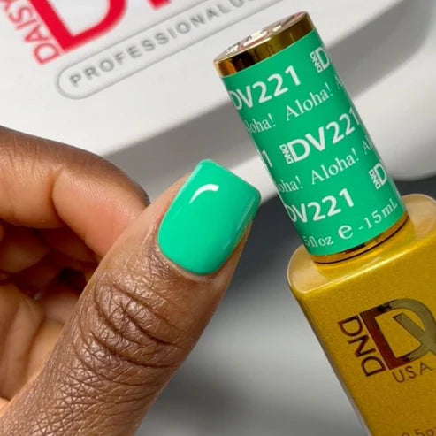 DND DIVA Duo Gel Matching Color 221 Aloha!